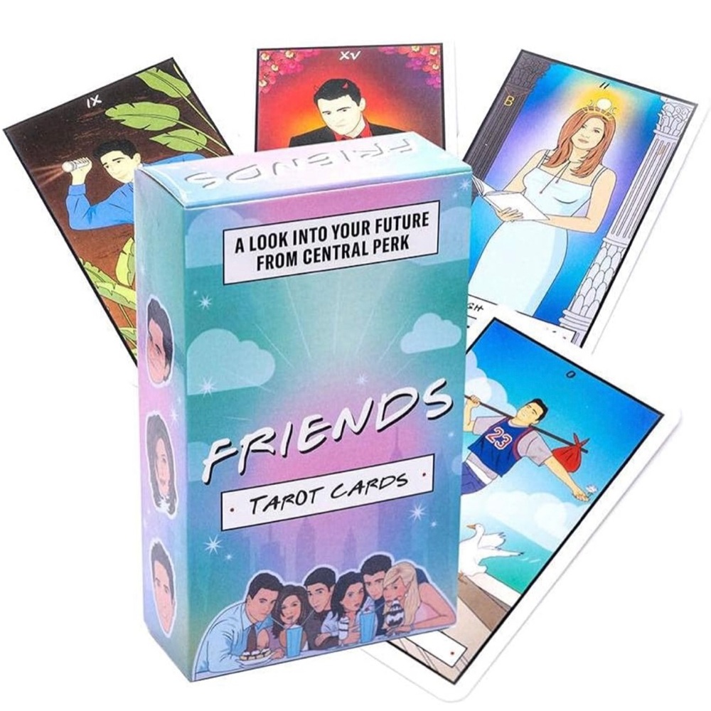 TV Show Friends Illustrated Tarot Cards Rider-Waite Deck
